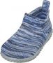 Playshoes Pantoffels Gebreid Junior Blauw - Thumbnail 1