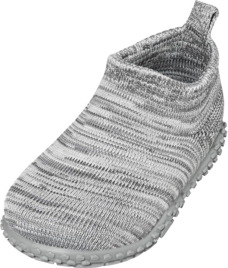 Playshoes Pantoffels Gebreid Junior Grijs