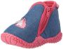 Playshoes pantoffels jeansblauw eenhoorn - Thumbnail 1