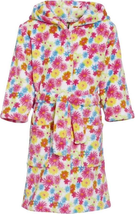 Playshoes badjas roze zeebloemen