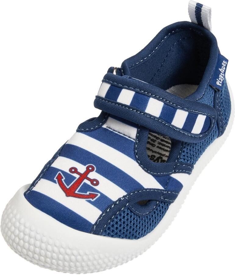 Playshoes Kinder Aqua-Schuhe Maritim 174786 Marine Weiß - Foto 2