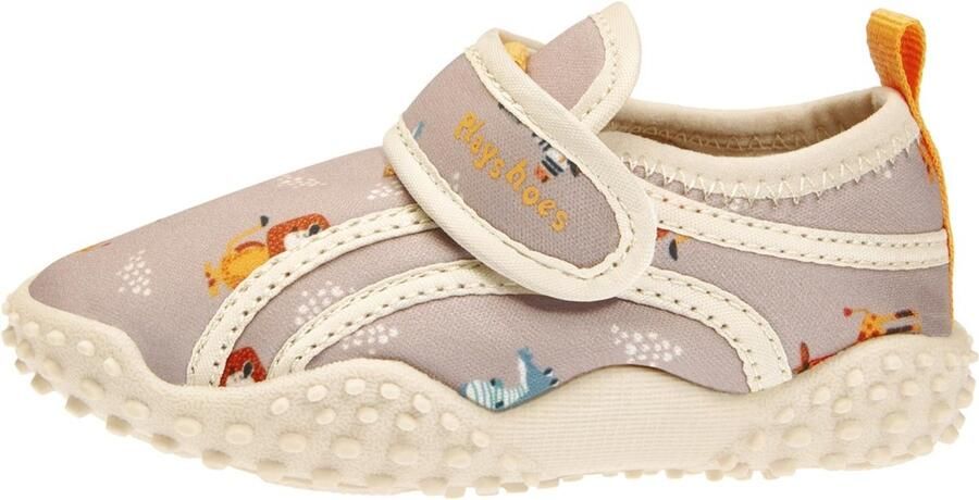 Playshoes Kinder Aqua-Schuhe Wildtiere 174723 Braun