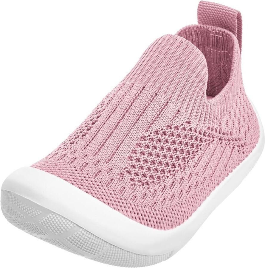 Playshoes Kinder Freizeitschuhe Strick 201101 Rosa