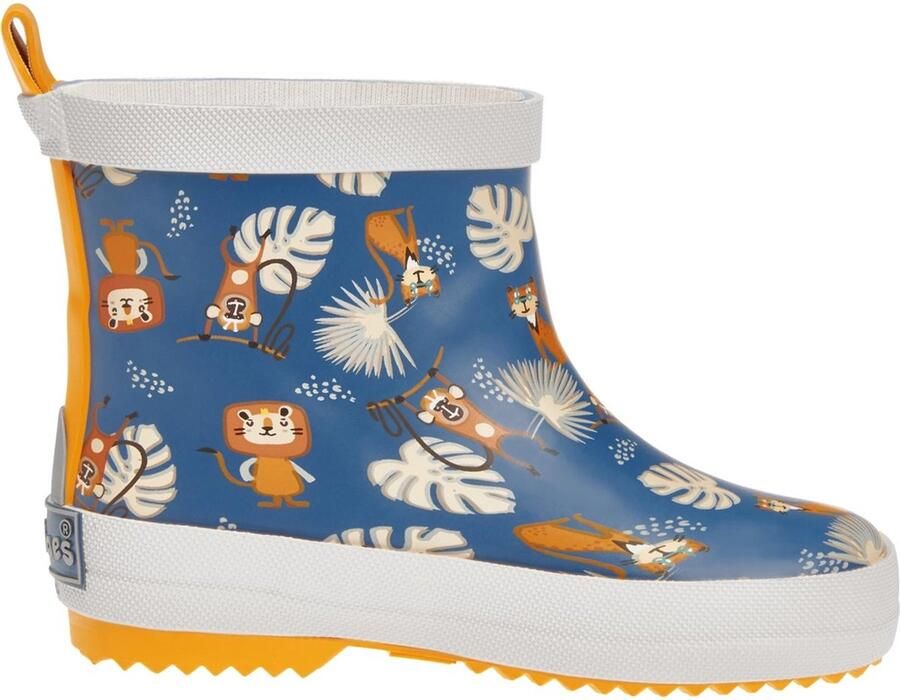 Playshoes Kinder Gummistiefel Halbschaft Dschungel 180372 Petrol