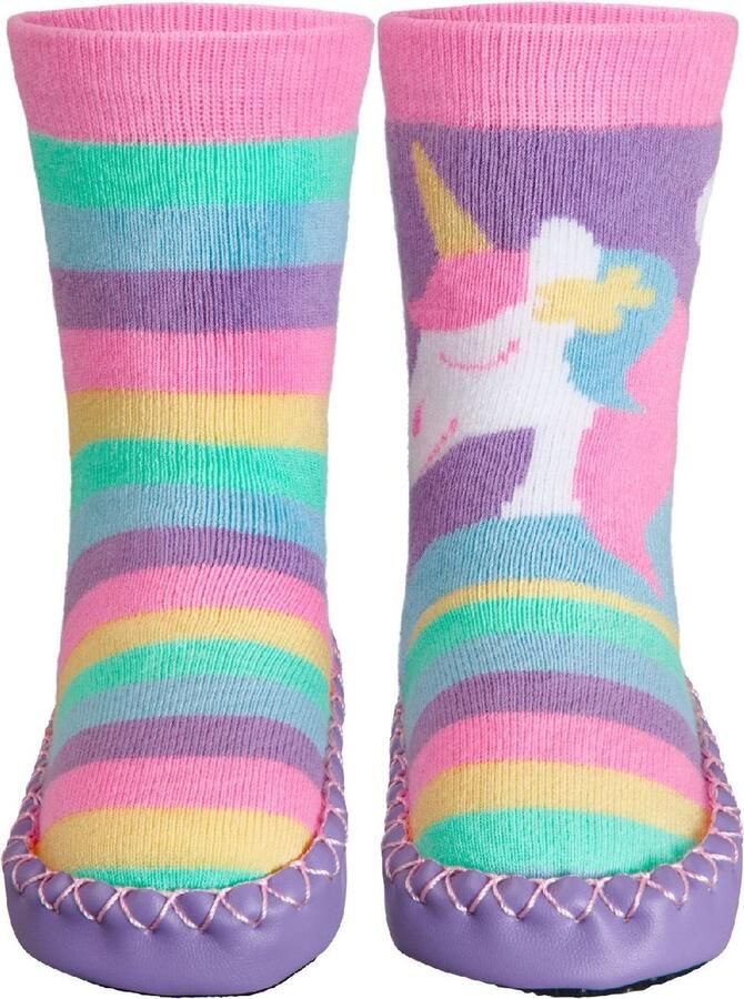 Playshoes kinderschoenen met hoedje eenhoorn multicolor - Foto 2