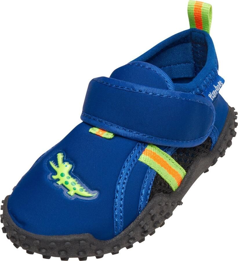 Playshoes UV-waterschoenen voor jongens Krokodil Blauw groen