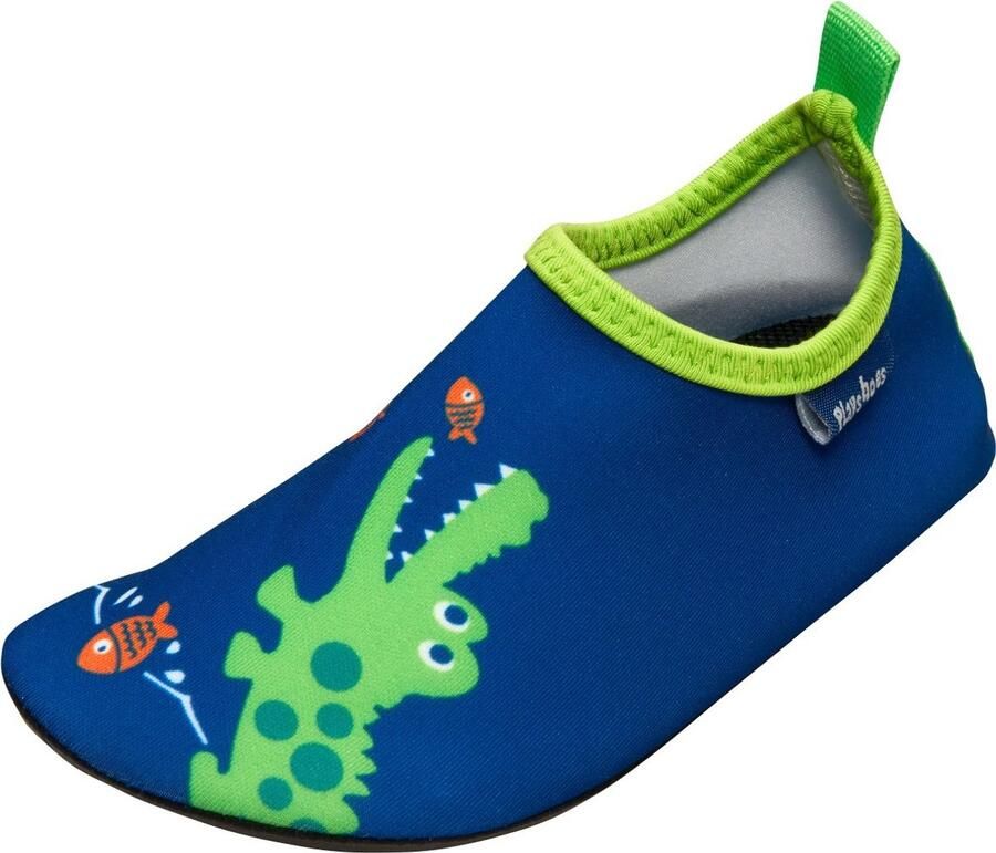 Playshoes Kid's UV-Schutz Barfuß-Schuh Krokodil Watersportschoenen blauw