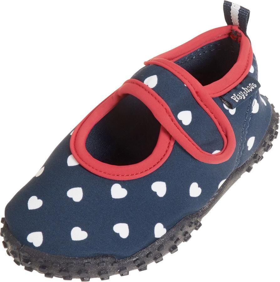 Playshoes UV-waterschoenen voor meisjes hartjes multicolor