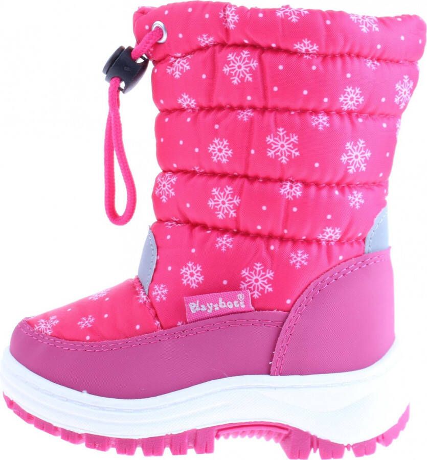 Playshoes snowboots fuchsia sneeuw