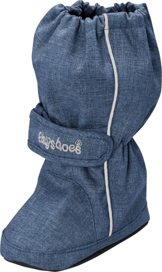 Playshoes Thermische winterlaarzen voor kinderen met trekkoord Denimblauw -17EU