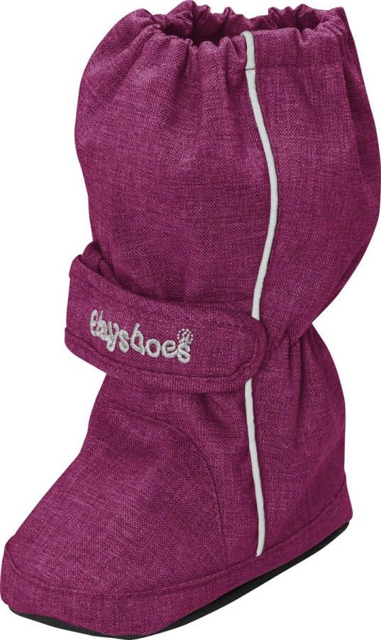 Playshoes Thermische winterlaarzen voor kinderen met trekkoord Rood -21EU