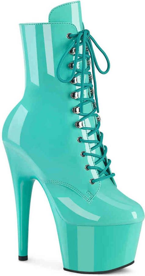 pleaser ADORE-1020 Plateau Laarzen Paaldans schoenen 36 Shoes Turquoise