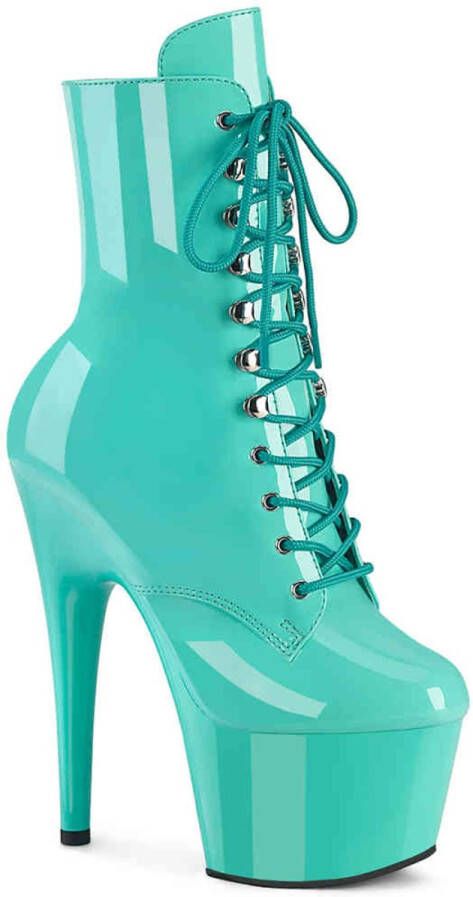 Pleaser ADORE-1020 Plateau Laarzen Paaldans schoenen 45 Shoes Turquoise