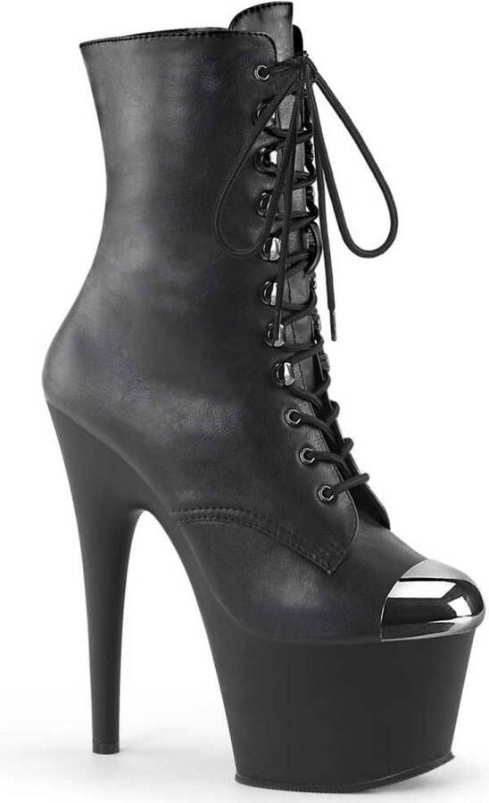 Pleaser ADORE-1020ESC Plateau Laarzen Paaldans schoenen 37 Shoes Zwart