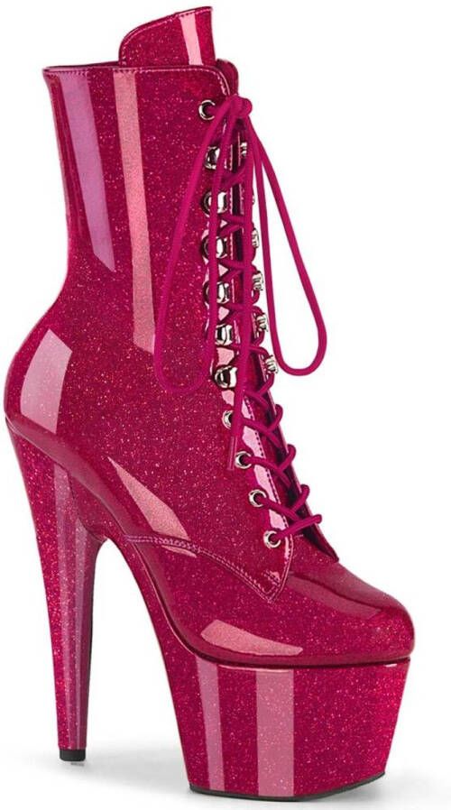 Pleaser ADORE-1020GP Plateau Laarzen Paaldans schoenen 35 Shoes Roze