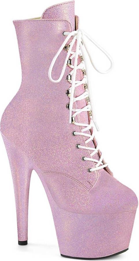 Pleaser ADORE-1020SDG Plateau Laarzen Paaldans schoenen 35 Shoes Roze