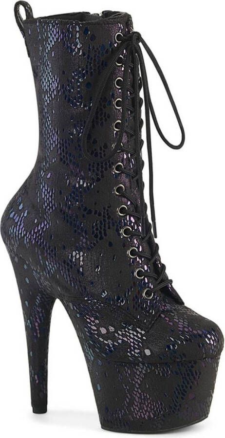 Pleaser ADORE-1040SPF Plateau Laarzen Paaldans schoenen 35 Shoes Zwart