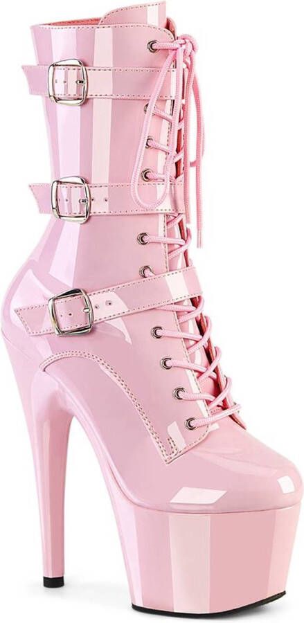 Pleaser ADORE-1043 Plateau Laarzen Paaldans schoenen 35 Shoes Roze