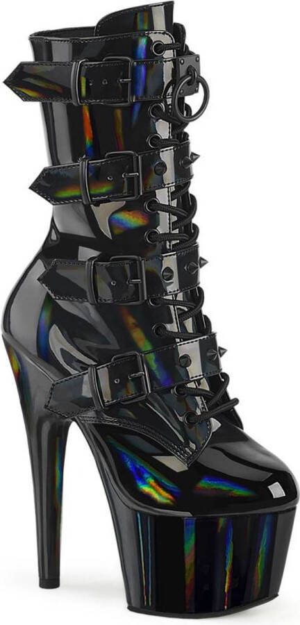Pleaser ADORE-1046 Plateau Laarzen Paaldans schoenen 38 Shoes Zwart