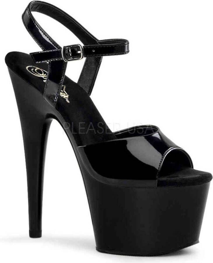 Pleaser ADORE-709 Sandaal met enkelband Paaldans schoenen Paaldans schoenen 44 Shoes Zwart - Foto 3