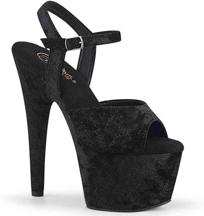 Pleaser ADORE-709WR Sandaal met enkelband 38 Shoes Zwart