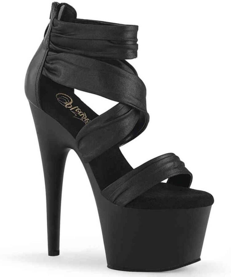 Pleaser ADORE-720 Sandaal met enkelband 37 Shoes Zwart