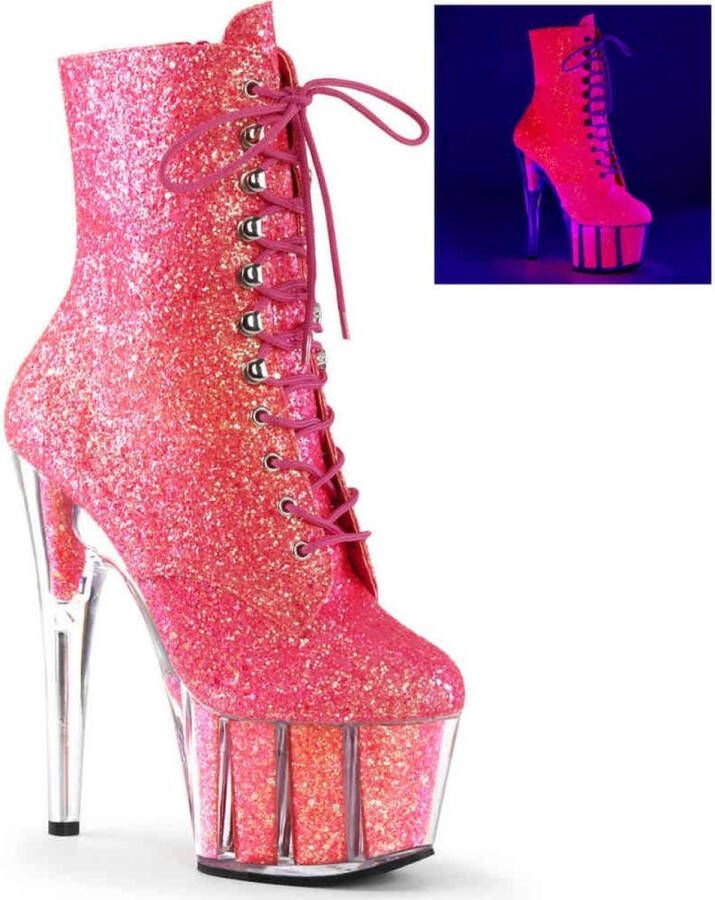 pleaser ADORE1020G Platform Boots Pole dance shoes Paaldans schoenen 35 Shoes Roze