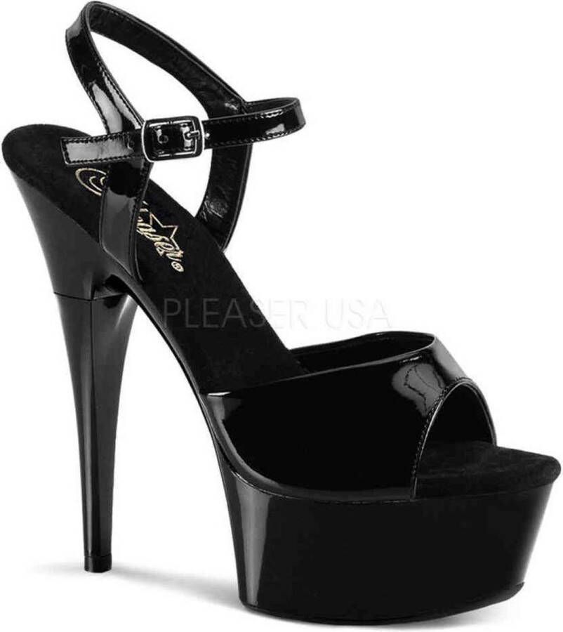 Pleaser = | CAPTIVA 609 | 6 Ankle Strap PF Sandal W RS On Heel - Foto 3