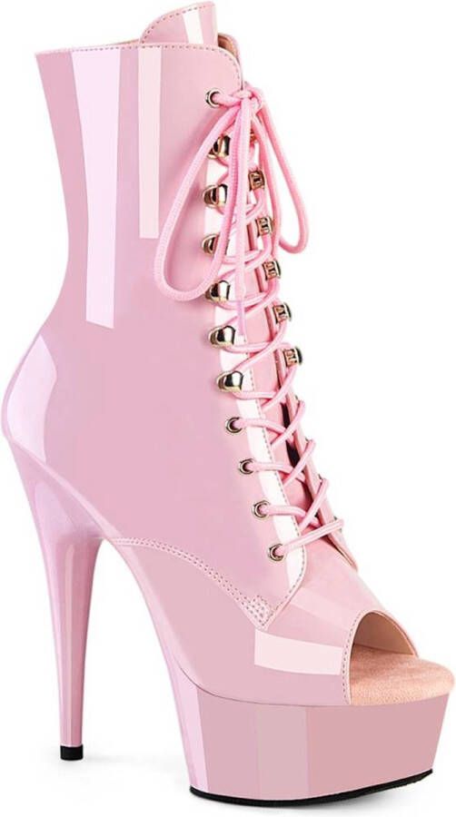 Pleaser DELIGHT-1021 Plateau Laarzen 36 Shoes Roze