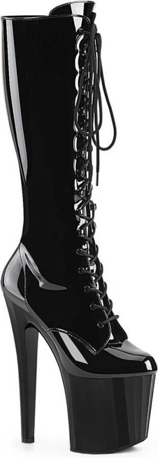 pleaser ENCHANT-2023 Plateau Laarzen 39 Shoes Zwart