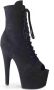 Pleaser Enkellaars 35 Shoes ADORE 1021FS Zwart - Thumbnail 1