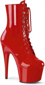 Pleaser Enkellaars 37 Shoes ADORE 1020 Rood