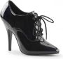 Pleaser Enkellaars 40 Shoes SEDUCE 460 Zwart - Thumbnail 2