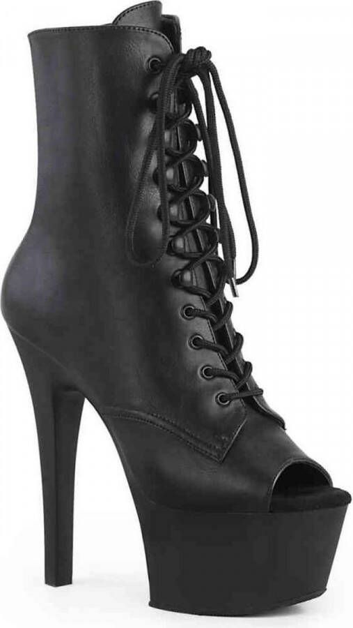 Pleaser Enkellaars 39 Shoes ASPIRE 1021 Zwart