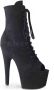 Pleaser Enkellaars 36 Shoes ADORE 1021FS Zwart - Thumbnail 5