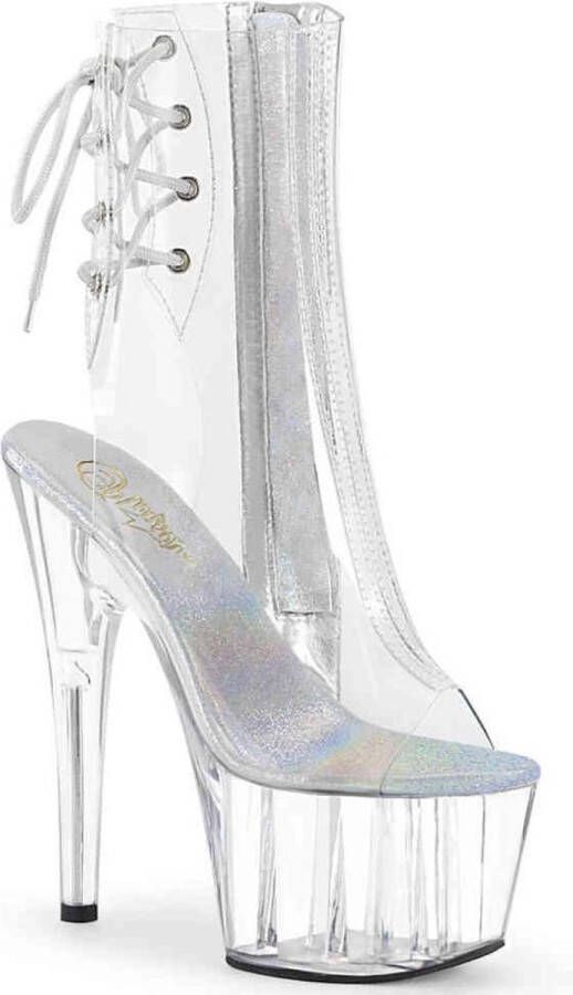 Pleaser Enkellaars 38 Shoes ADORE 1018C Wit