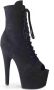 Pleaser Enkellaars 36 Shoes ADORE 1021FS Zwart - Thumbnail 2
