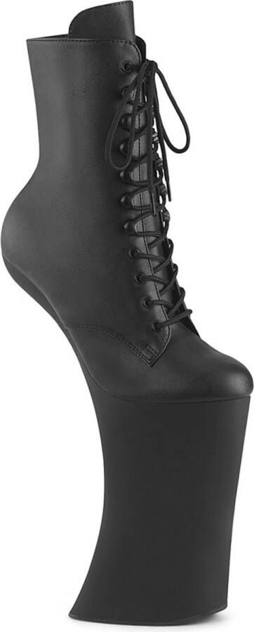 Pleaser FORBIDDEN-1020 Plateau Laarzen Paaldans schoenen 40 Shoes Zwart