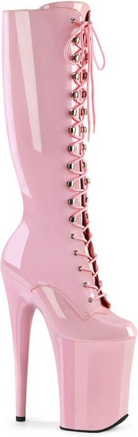 pleaser INFINITY-2020 Plateau Laarzen 37 Shoes Roze