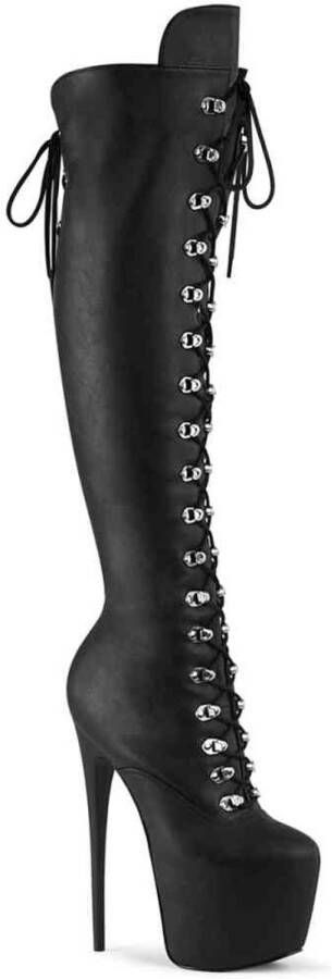 Pleaser JUBILANT-3012 Plateau overknee Laarzen 35 Shoes Zwart