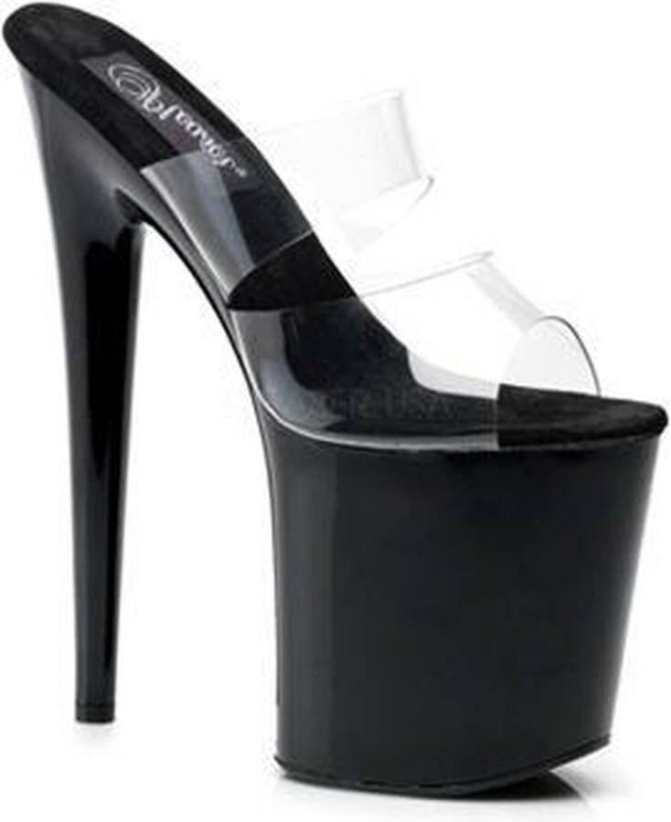 Pleaser Muiltjes 39 Shoes FLAMINGO 802 Paaldans schoenen Zwart - Foto 1