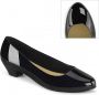 Pleaser Pink Label Ballerina 40 Shoes GWEN 01 Paaldans schoenen Zwart - Thumbnail 1