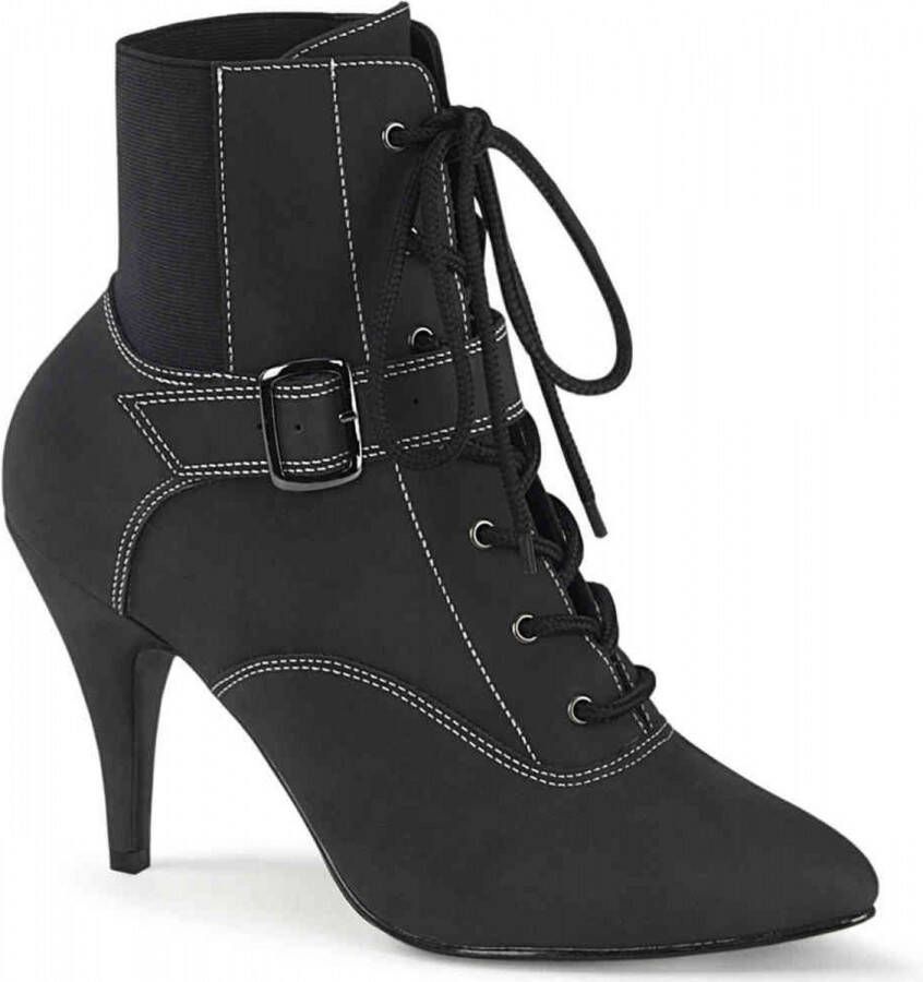 Pleaser Pink Label Enkellaars 40 Shoes DREAM 1022 Zwart