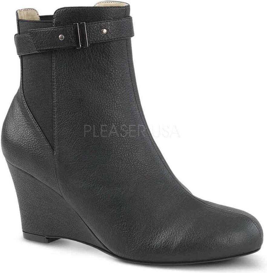 Pleaser Pink Label Enkellaars 45 Shoes KIMBERLY 102 Zwart