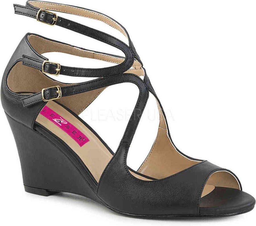 Pleaser Pink Label KIMBERLY-04 Hoge hakken 41 Shoes Zwart