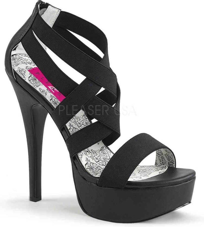 Pleaser Pink Label Hoge hakken 41 Shoes TEEZE 47W Zwart - Foto 1