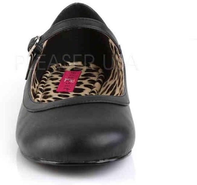 Pleaser Pink Label Ballerina 47 Shoes ANNA 02 Paaldans schoenen Zwart - Foto 2