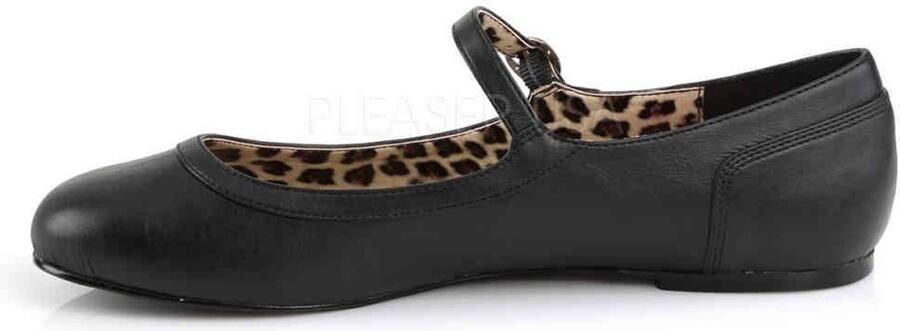 Pleaser Pink Label Ballerina 47 Shoes ANNA 02 Paaldans schoenen Zwart - Foto 3