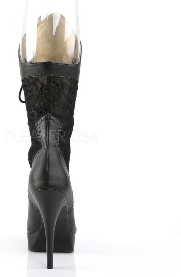 Pleaser Pink Label CHLOE-115 Laarzen Paaldans schoenen 46 Shoes Zwart - Foto 3