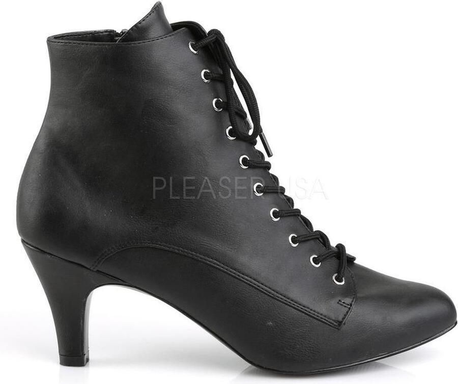 Pleaser Pink Label DIVINE-1020 Plateau Laarzen 46 Shoes Zwart - Foto 3